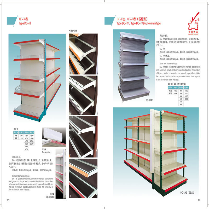 gondola shelving system suppliers