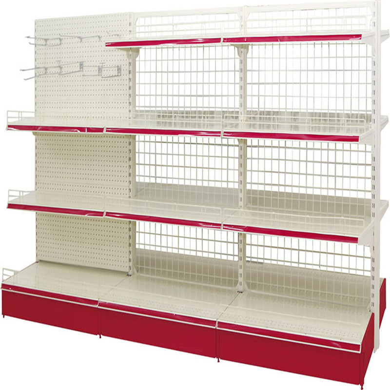 gondola shelving double sided supplier