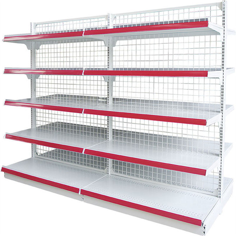 how to assemble gondola shelving