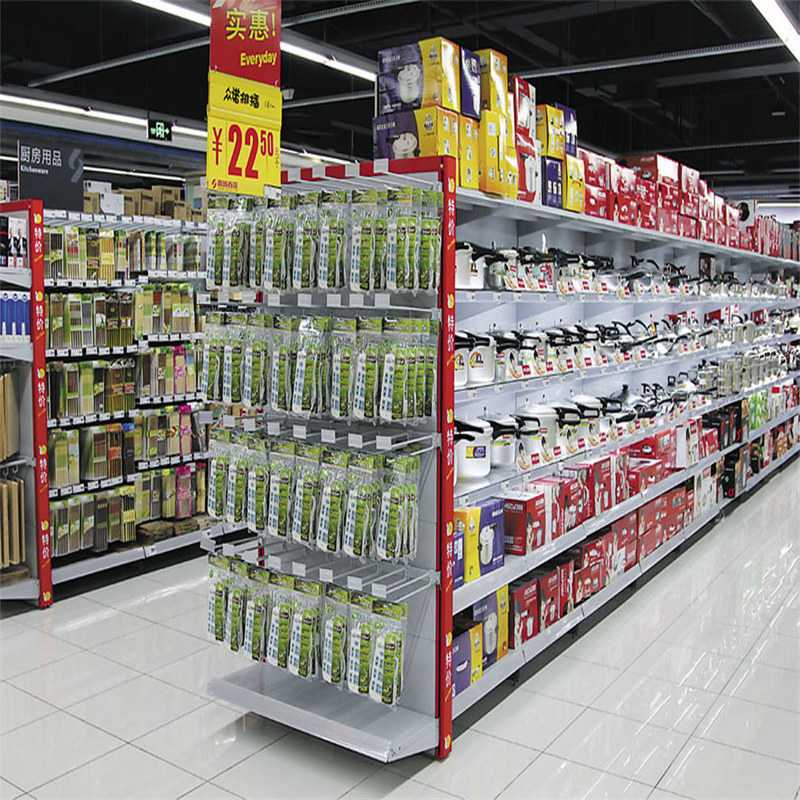 gondola retail display shelving